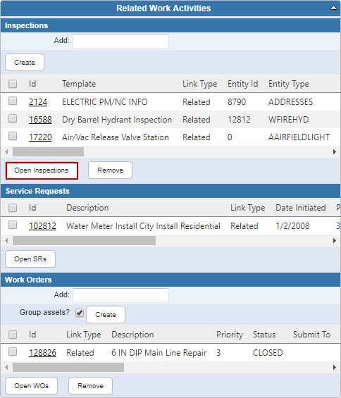 Open Multiple Related Work Activities